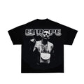 GZUZ oversized t-shirt black