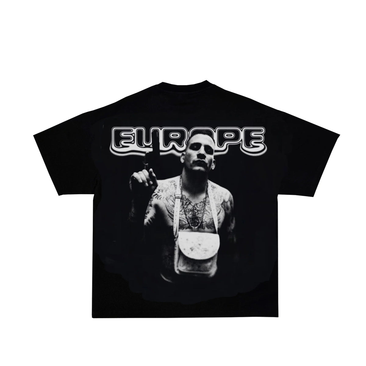 GZUZ oversized t-shirt black