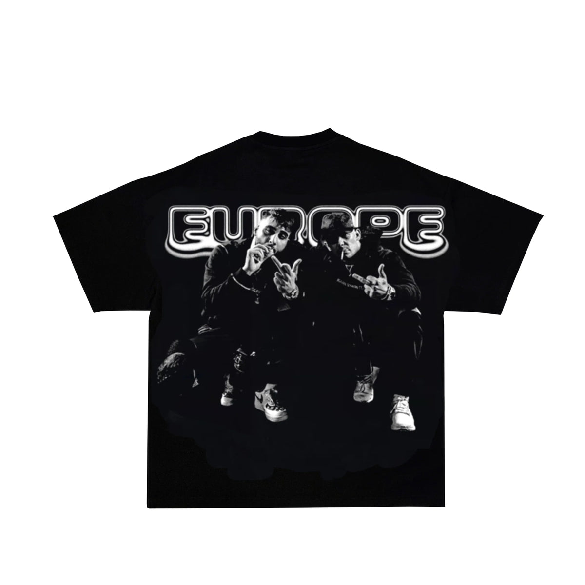 Capital Bra & Samra t-shirt oversized black