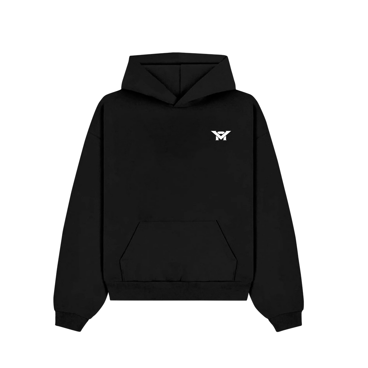 DON XHONI oversized hoodie black