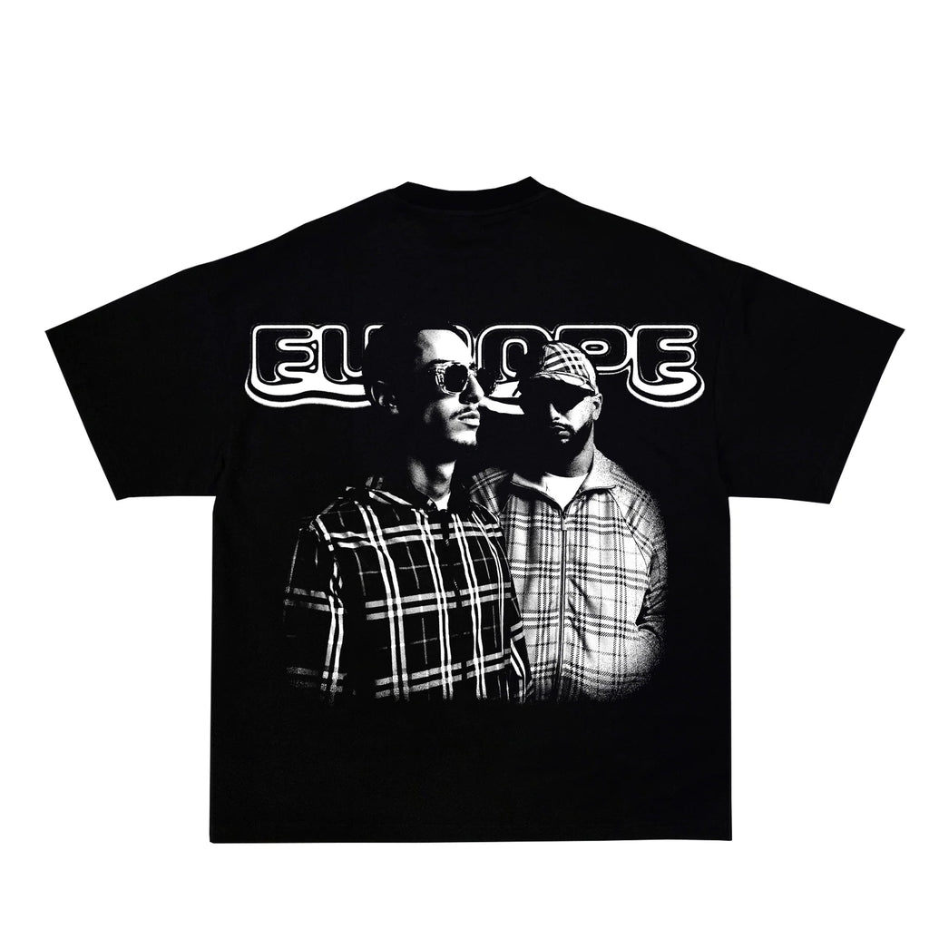 AMO & AYMEN oversized t-shirt black