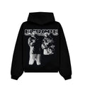 DARDAN & AZET oversized hoodie black