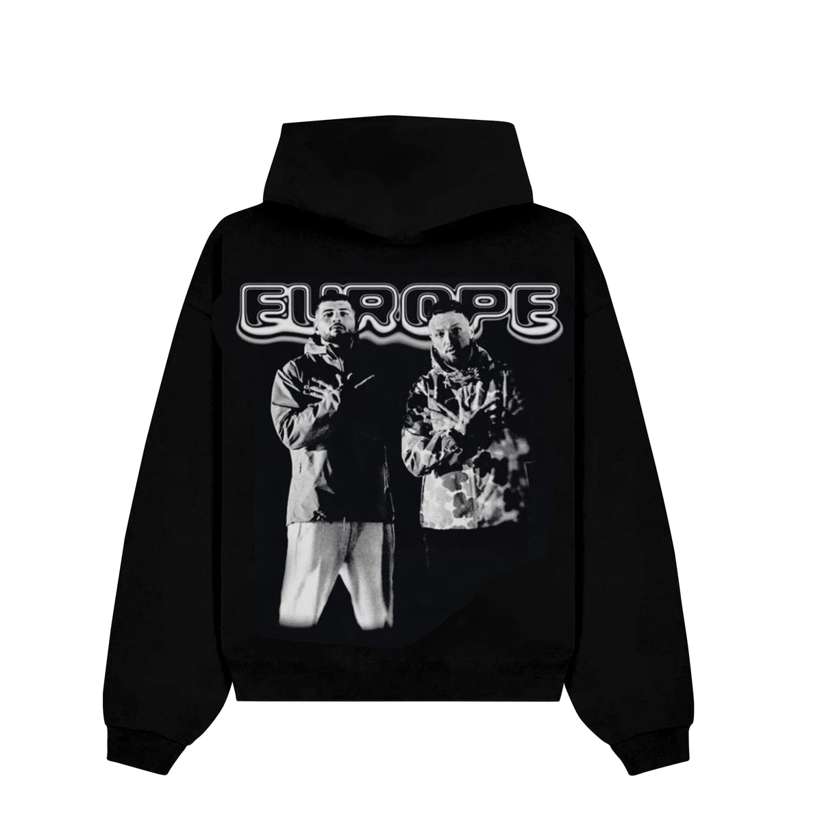DARDAN & AZET oversized hoodie black