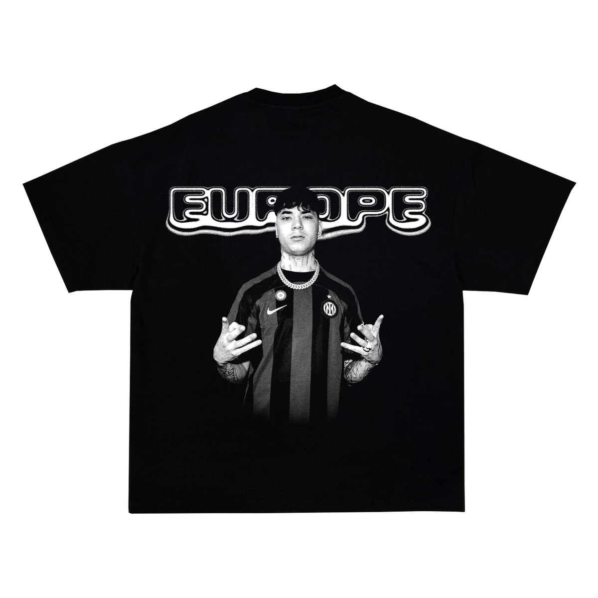 SHIVA oversized t-shirt black
