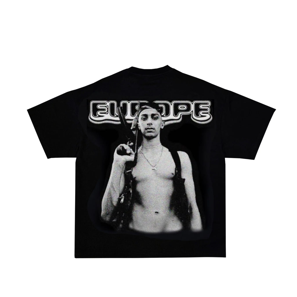 BABY GANG oversized t-shirt black