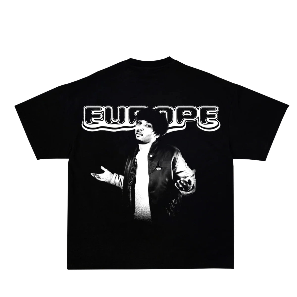 JAZEEK oversized t-shirt black