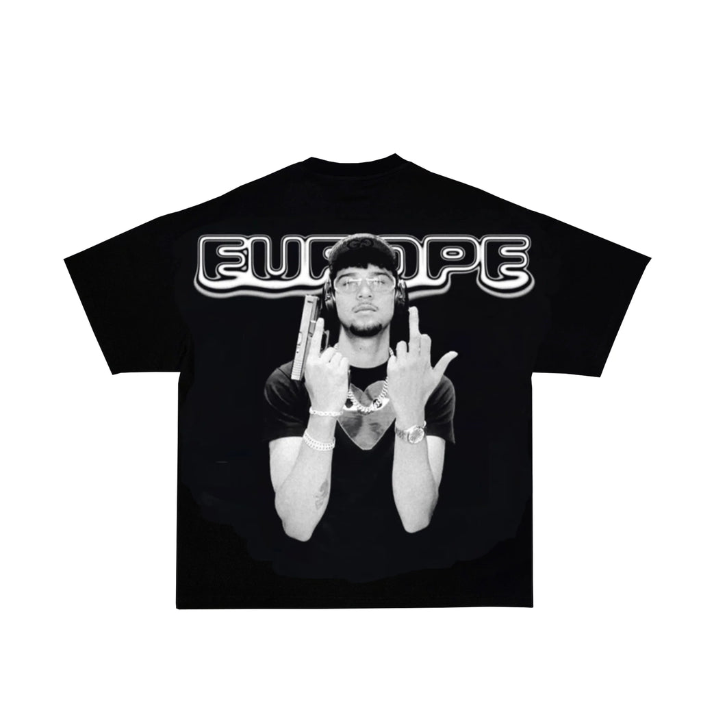 LUCIO101 oversized t-shirt black
