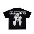 LUCIO101 oversized t-shirt black