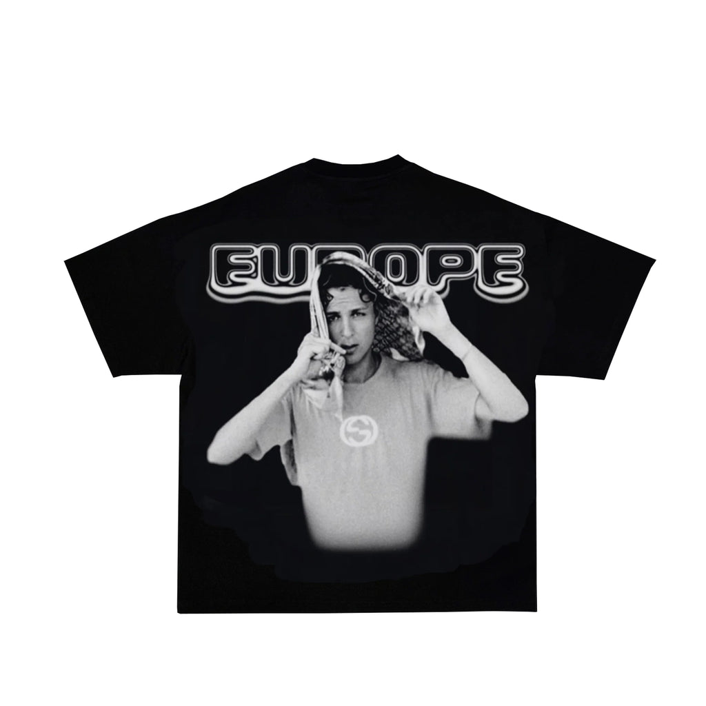 PASHANIM oversized t-shirt black