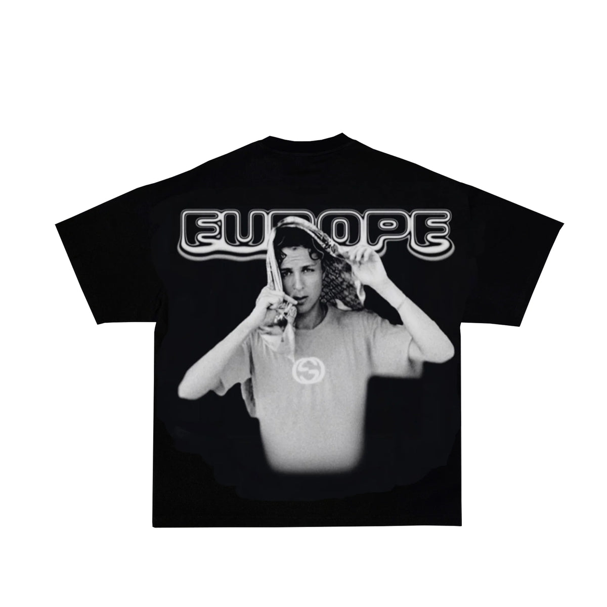 PASHANIM oversized t-shirt black