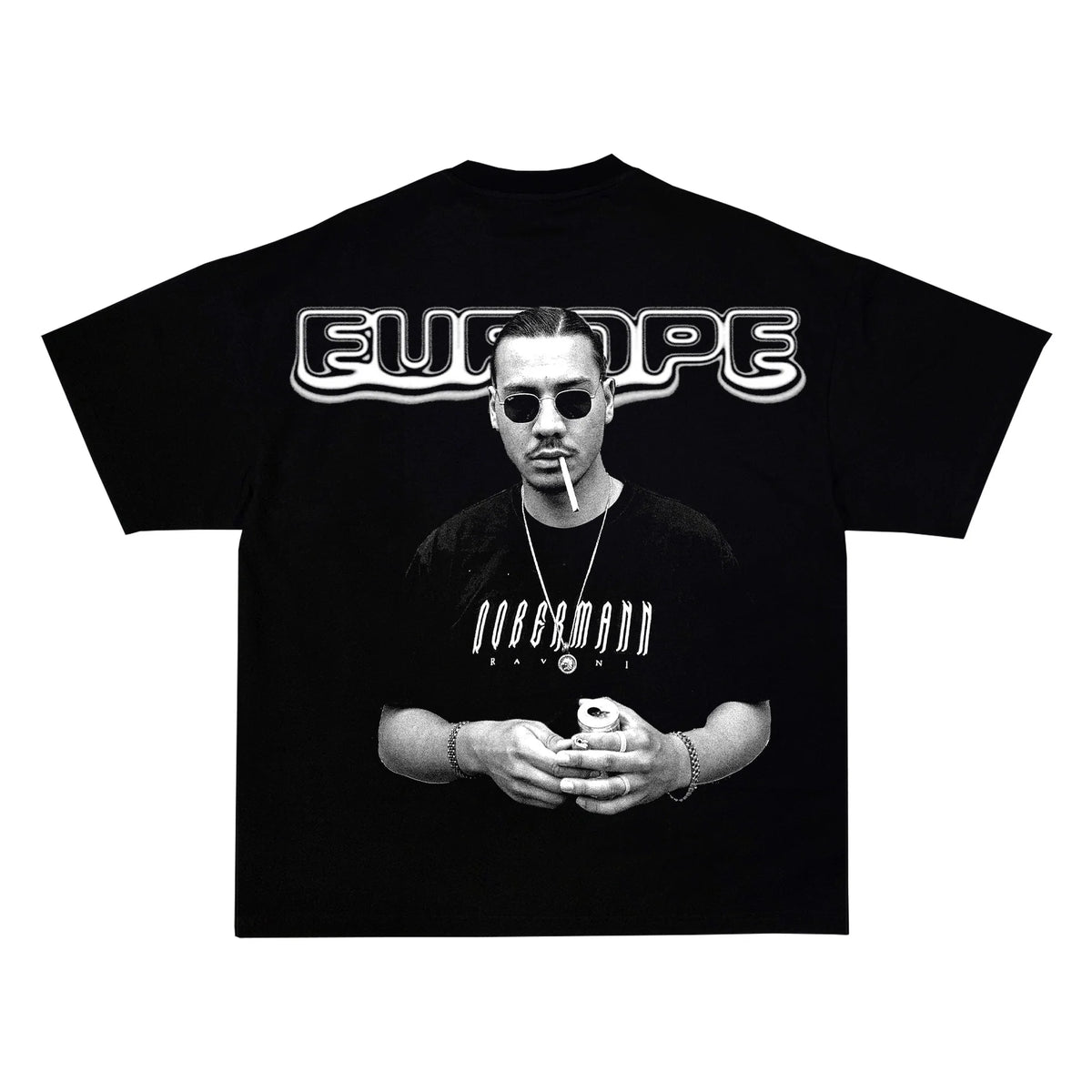 APACHE207 oversized t-shirt black