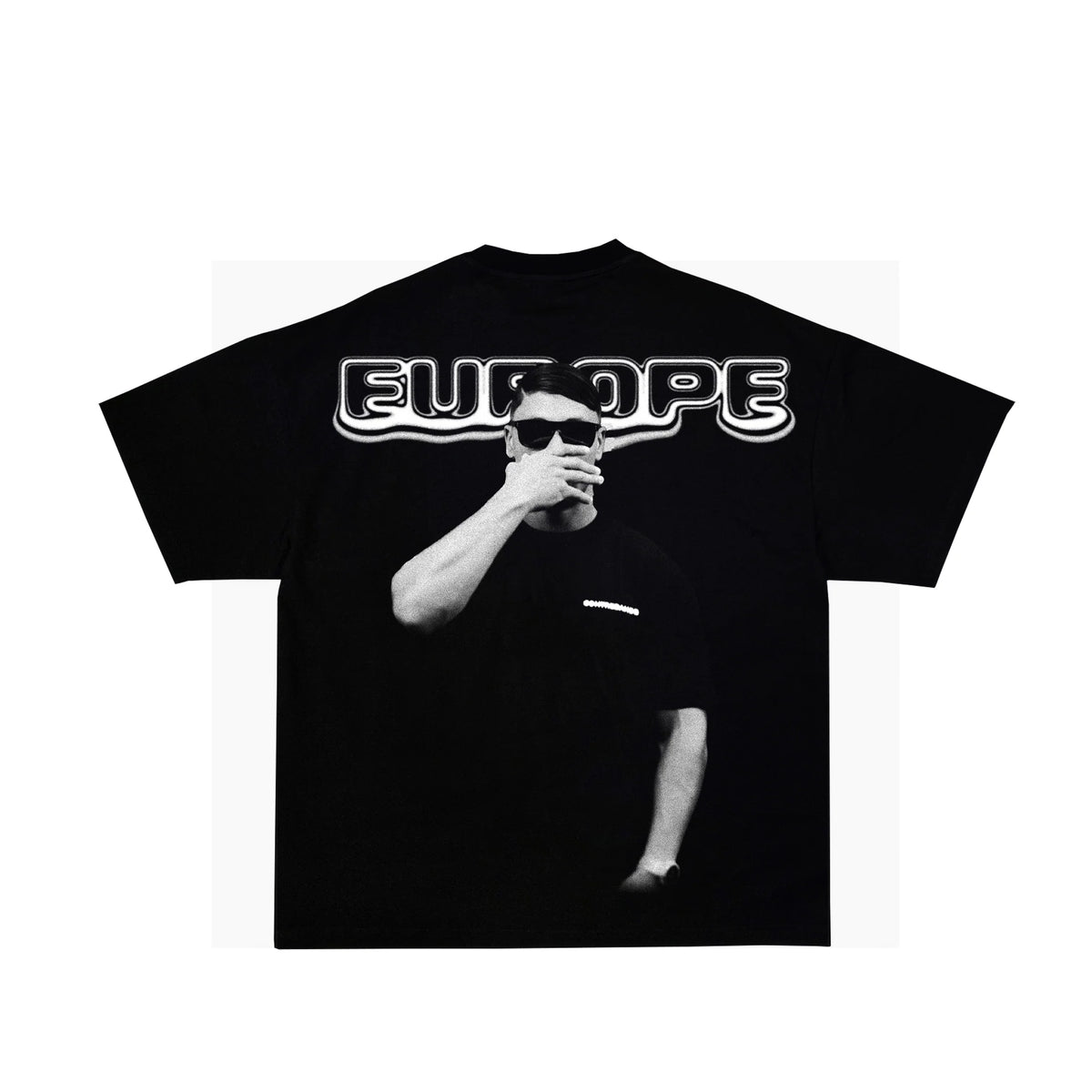 MAES oversized t-shirt black