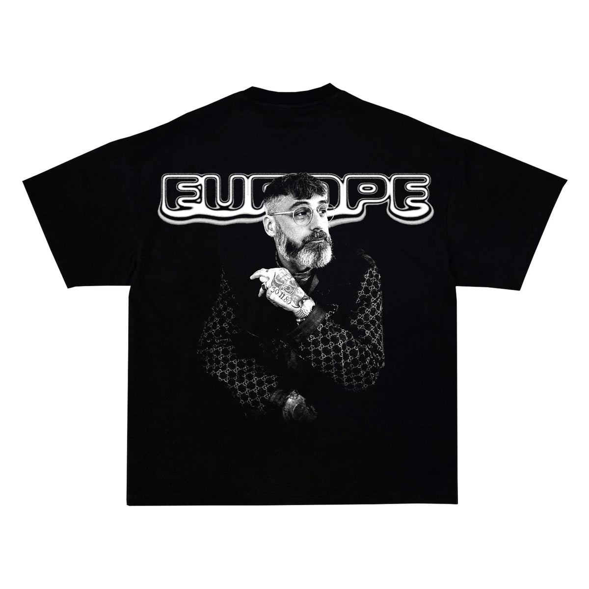 SIDO oversized t-shirt black