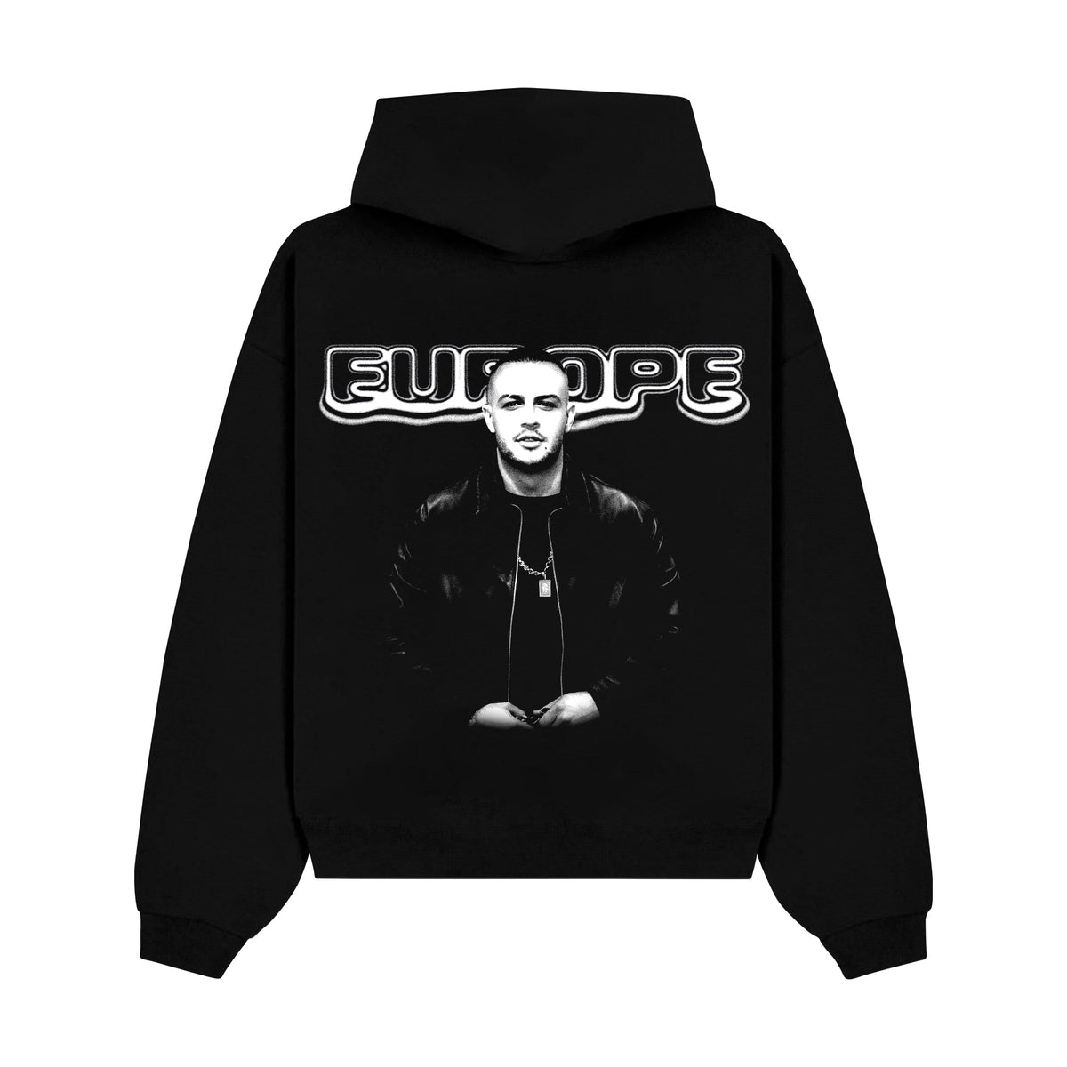 DON XHONI oversized hoodie black