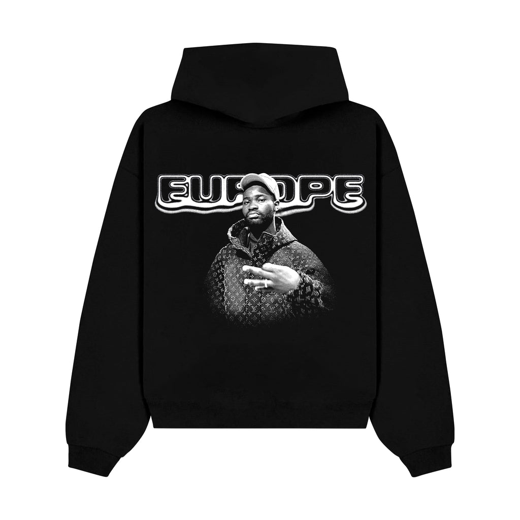 DAVE oversized hoodie black