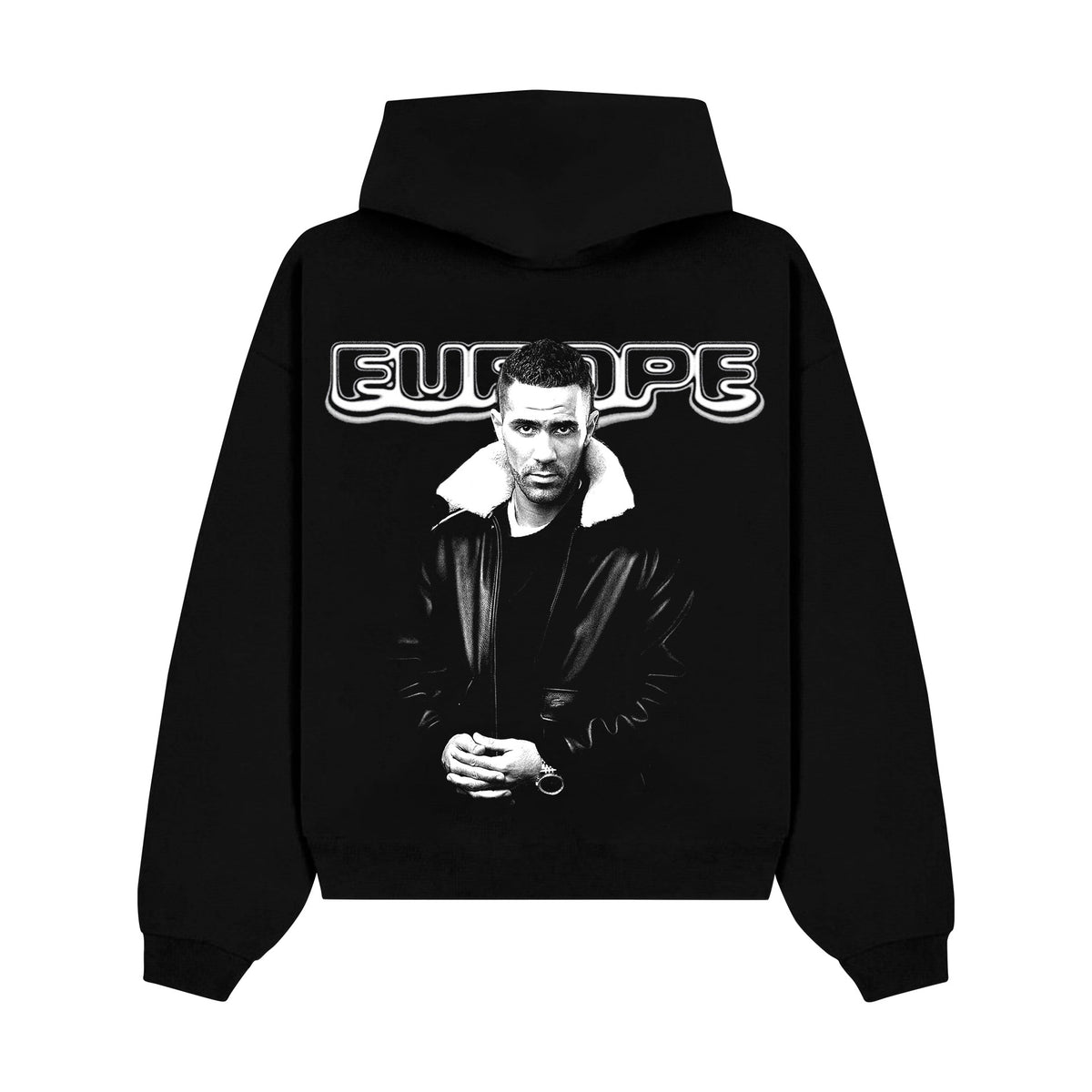 BUSHIDO oversized hoodie black