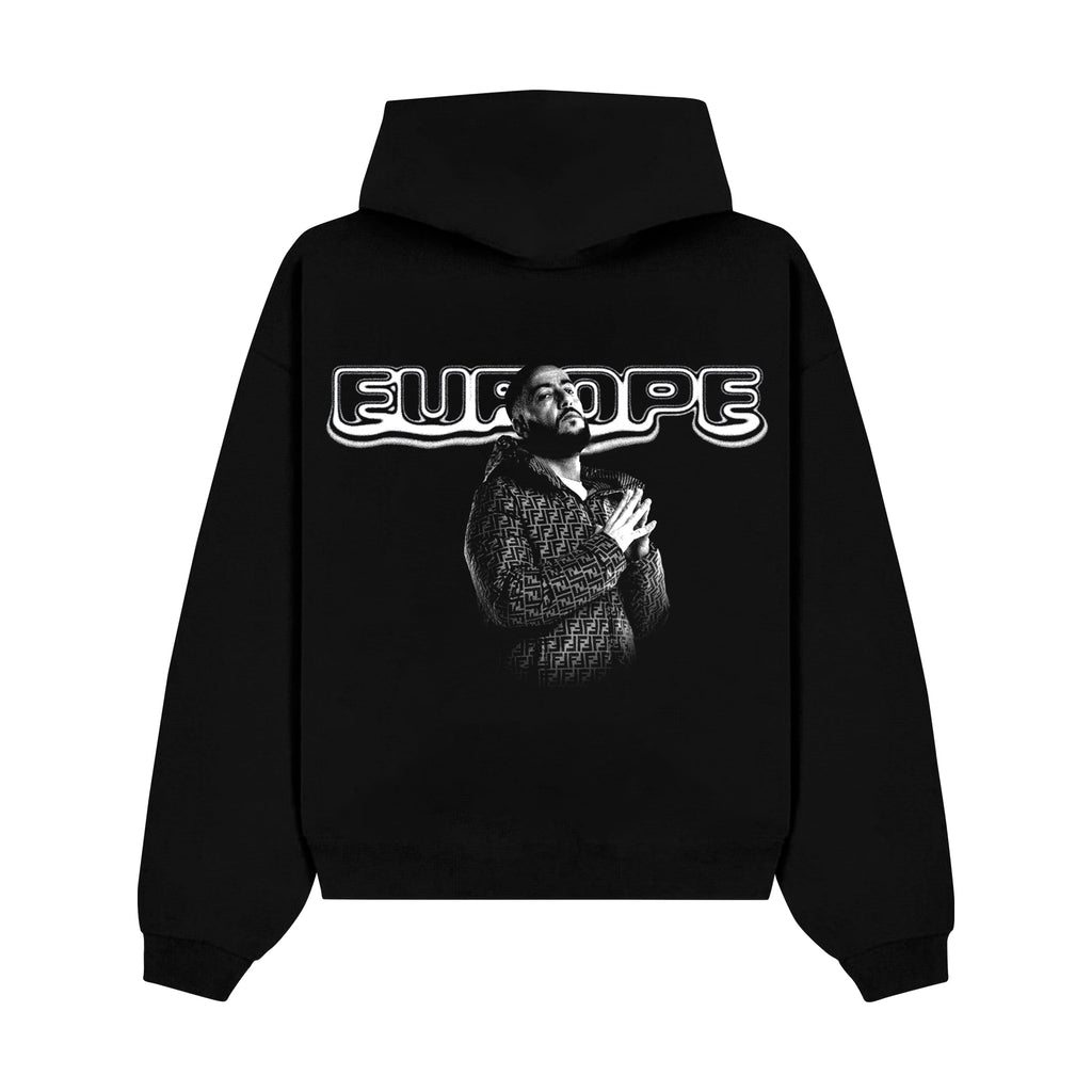 LACRIM oversized hoodie black